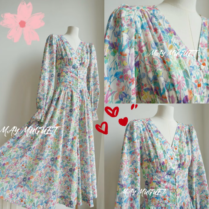 Spring Sunshine Floral Dress