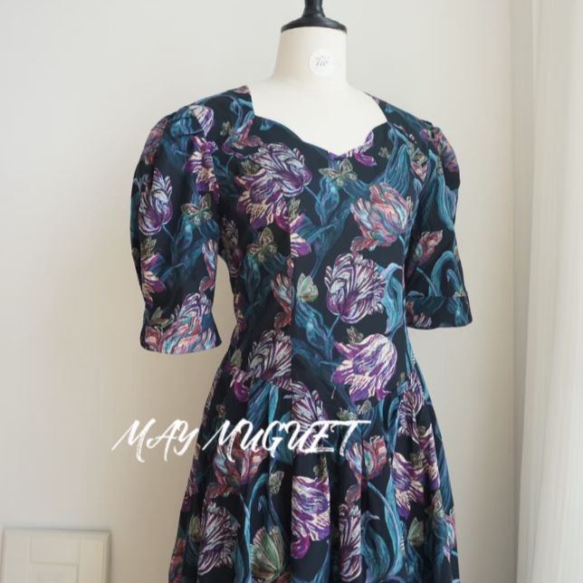 Mystic Bloom Floral Dress