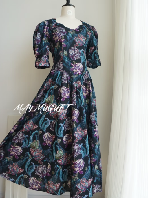 Mystic Bloom Floral Dress